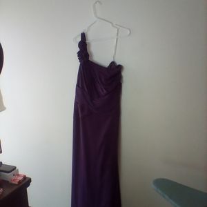 Purple Bride's maid